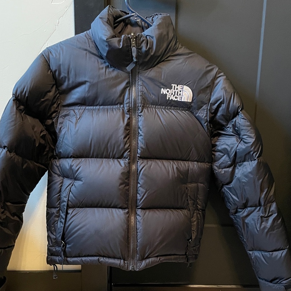 The north face black nuptse down jacket